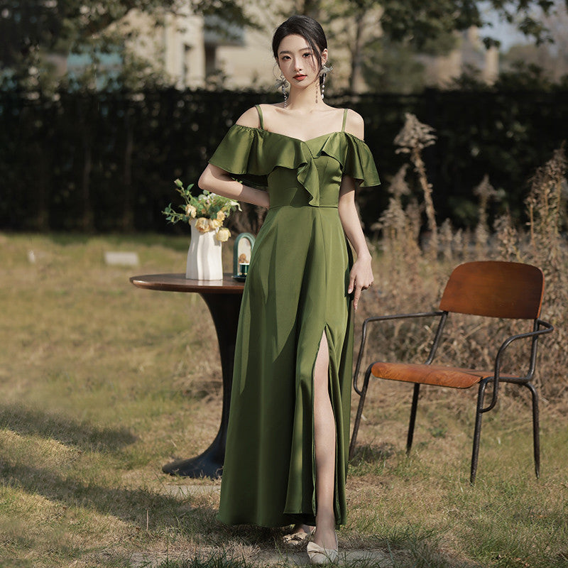 Green Long Dress