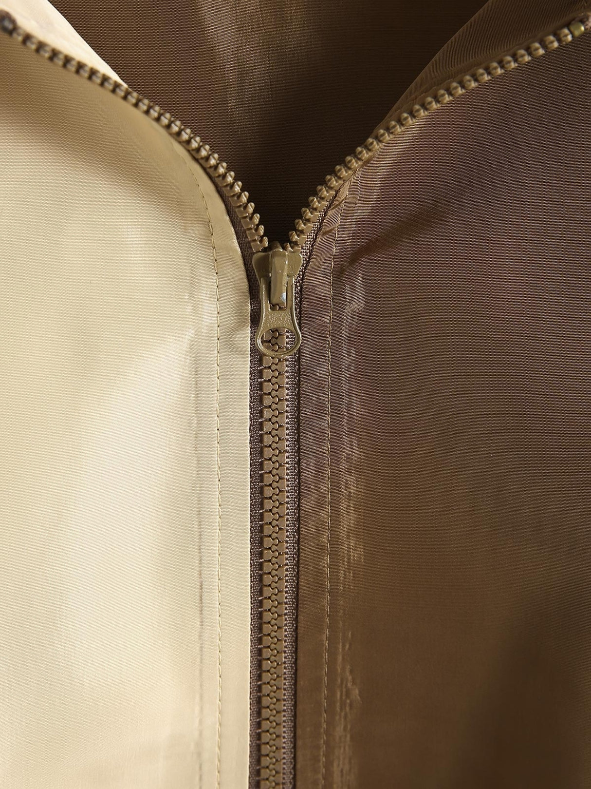 Color Block Hooded Jacket