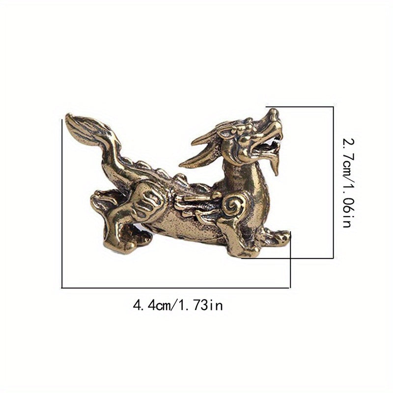 Retro Copper Pixiu Statue