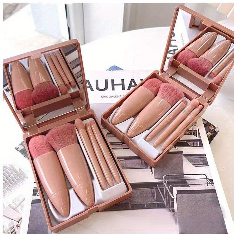 Portable Makeup Brush Set