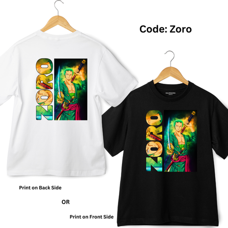 One Piece Designed Oversize T-shirt