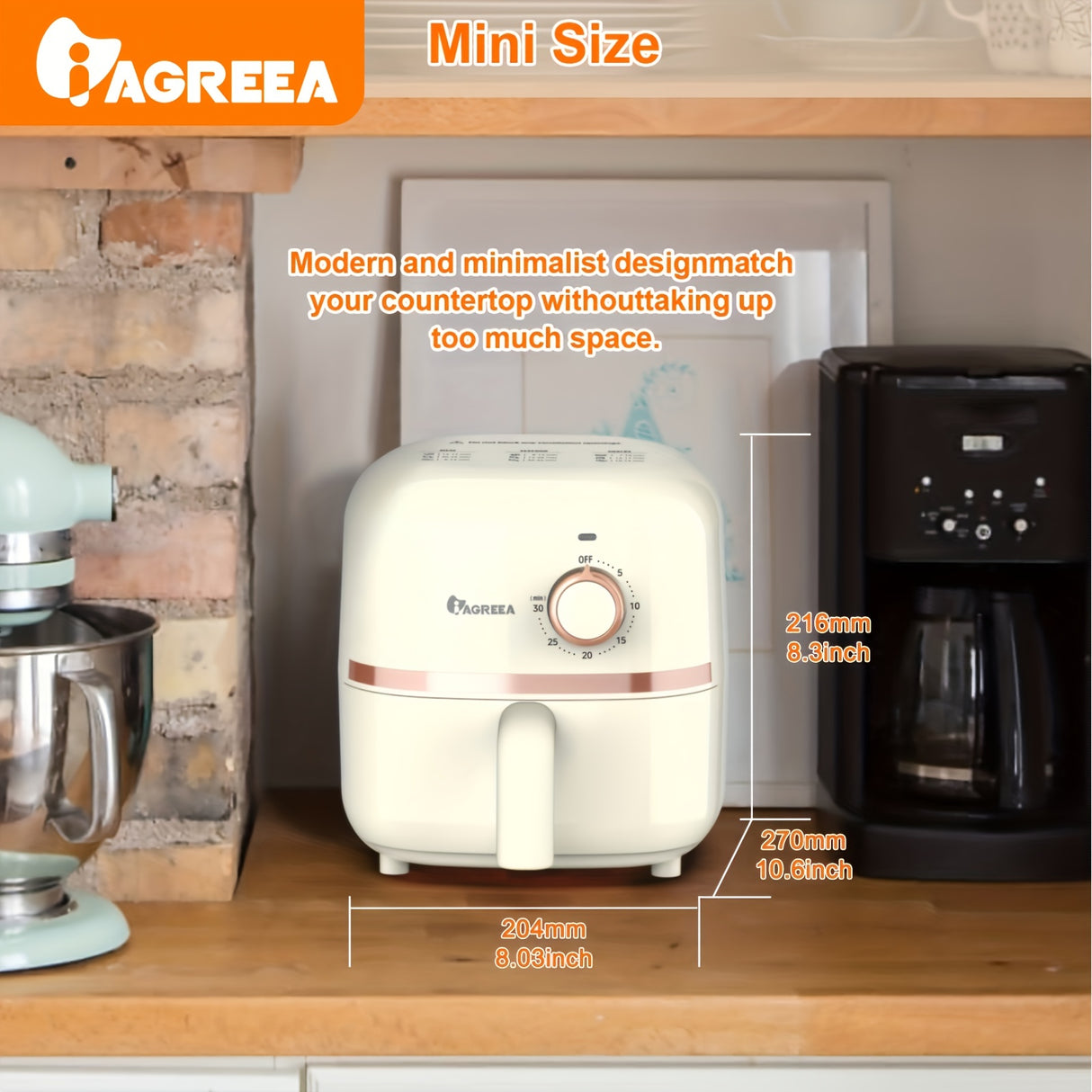 Mini Electric Air Fryer