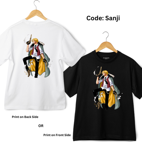 One Piece Designed Oversize T-shirt