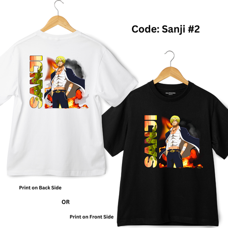One Piece Designed Oversize T-shirt