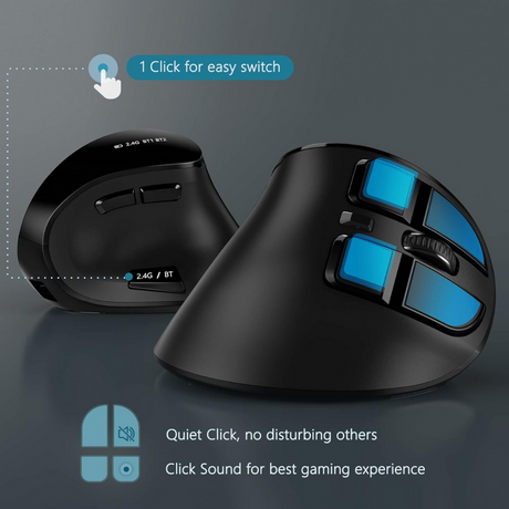 Ergonomic Wireless Mouse