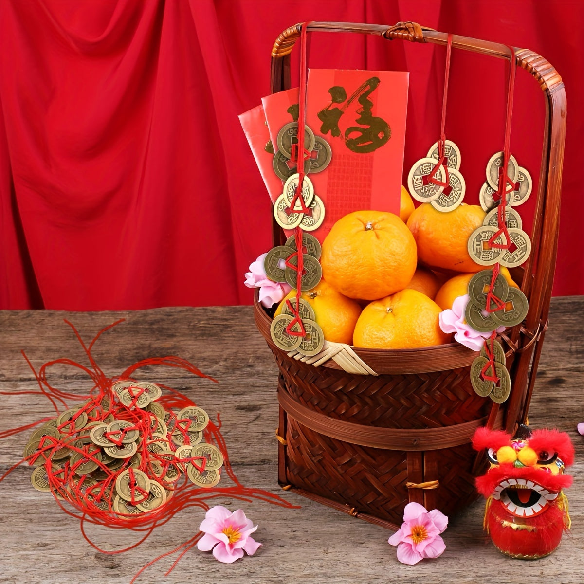 Fortune Coin Figurine Ornaments