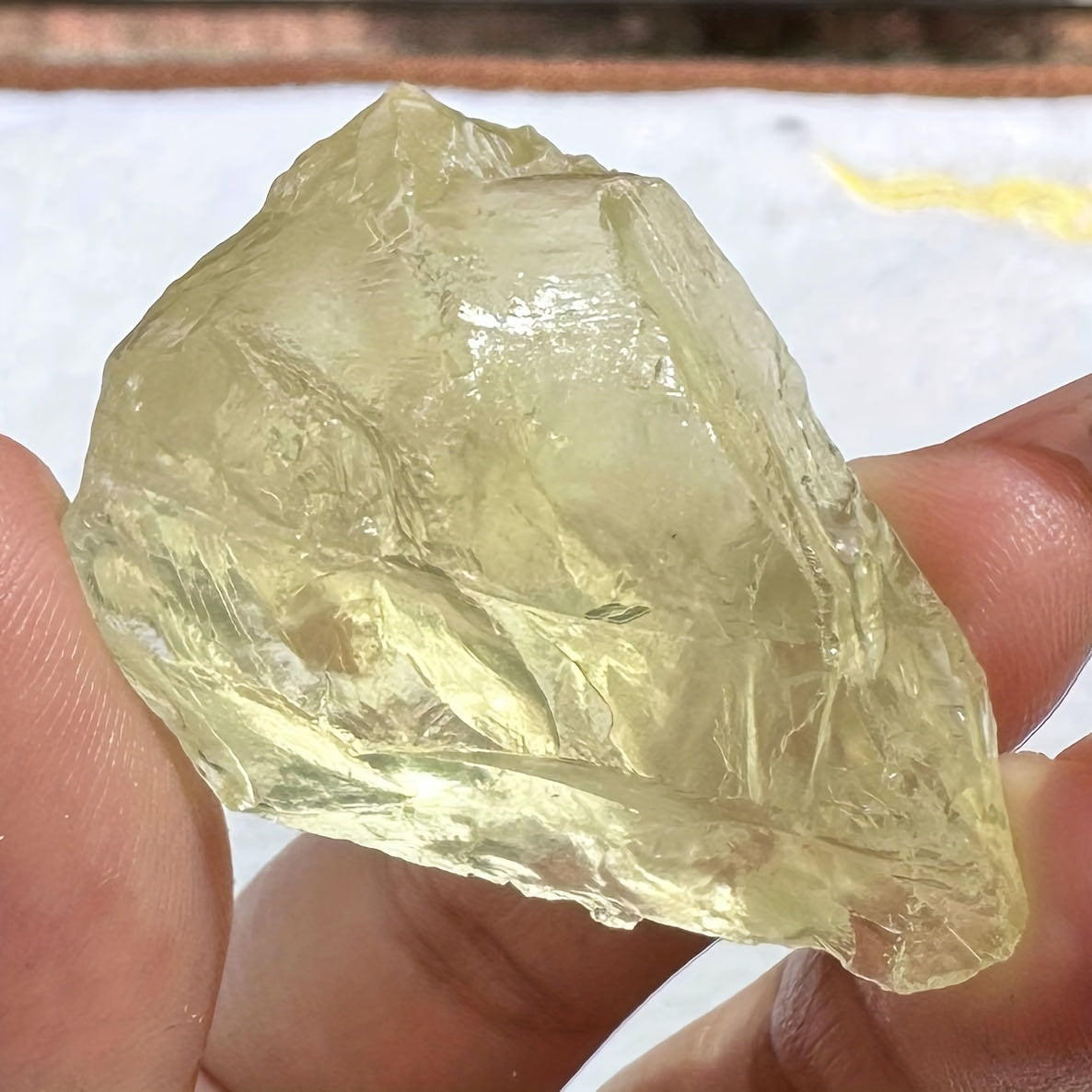 Nature Citrine Raw Stones