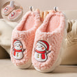 Cute Snowman Slippers - Cozy Comfort for Winter Nights - Picksentials