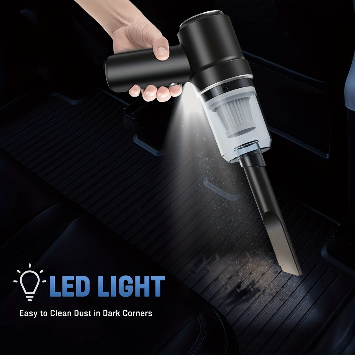 Portable Cordless Car Vacuum