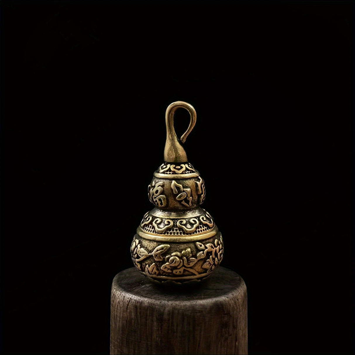 Pure Copper Gourd Statue