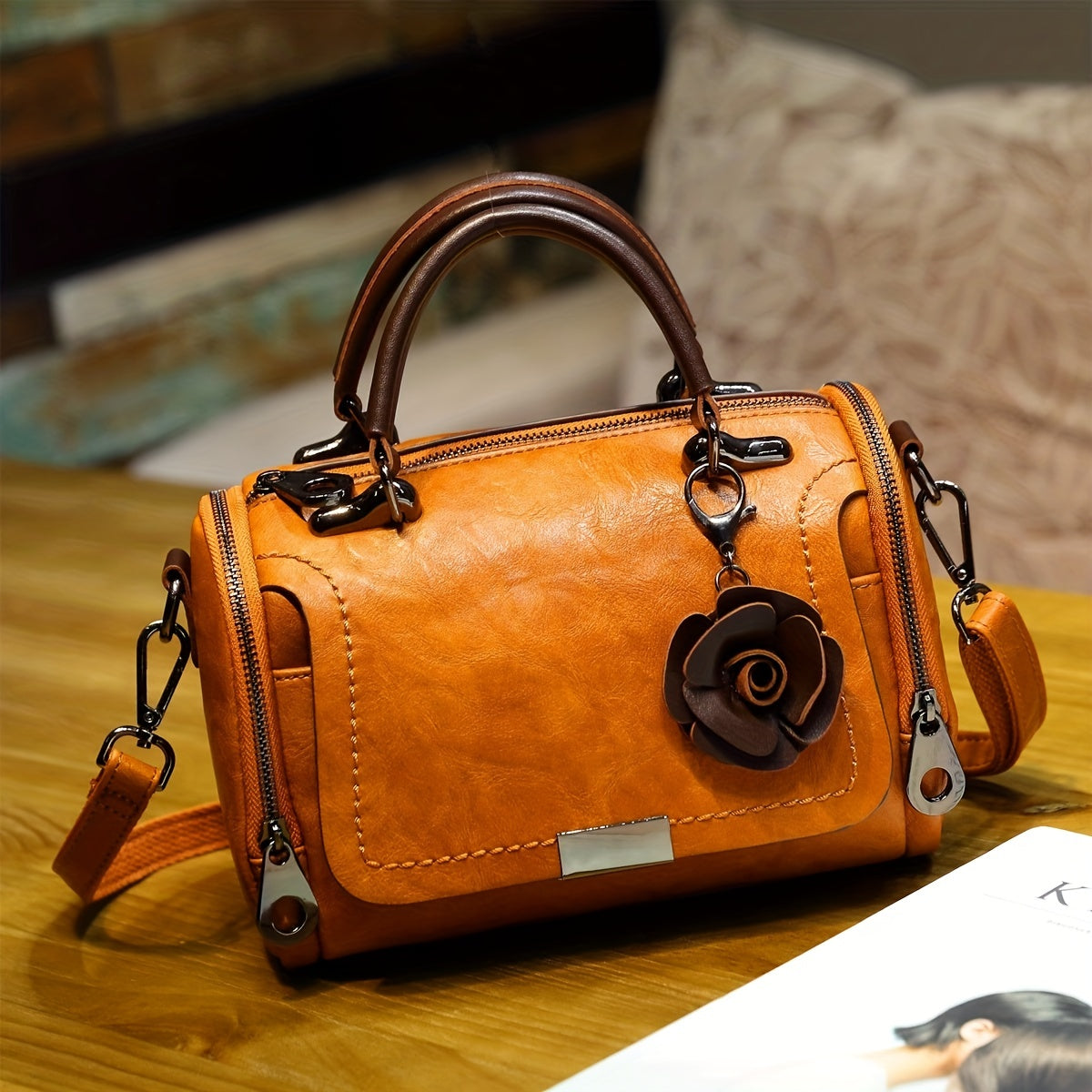 Vintage Boston Bag