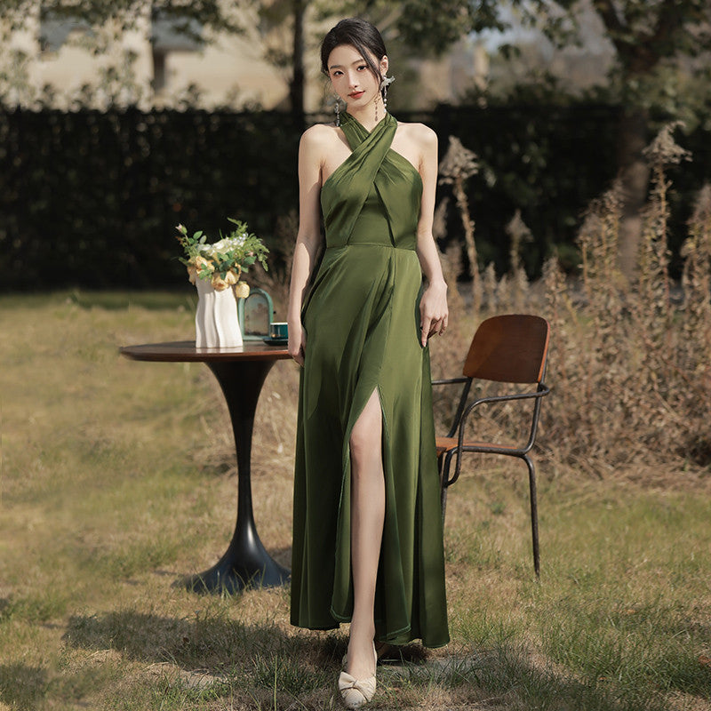 Green Long Dress