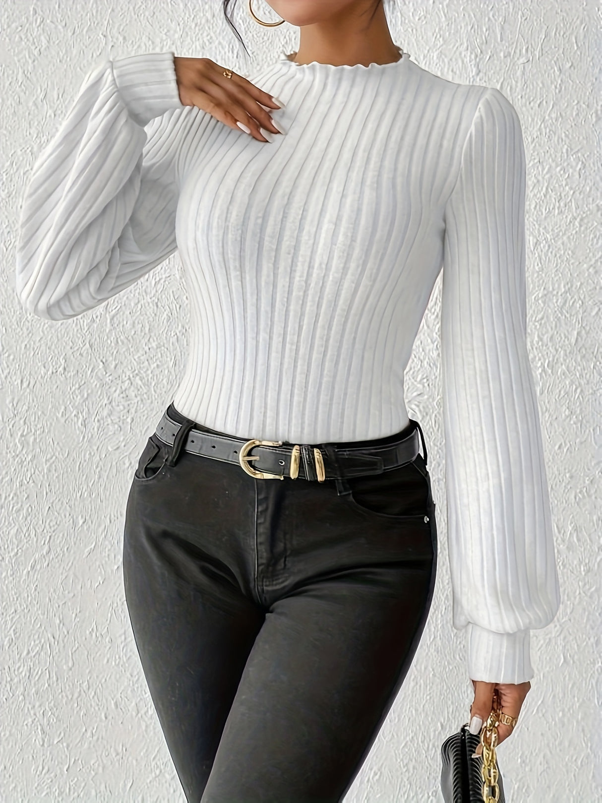 Rib Knit Bodysuit