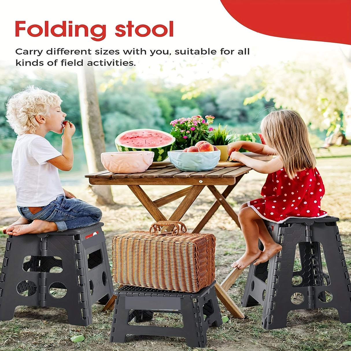 Tall Folding Step Stool