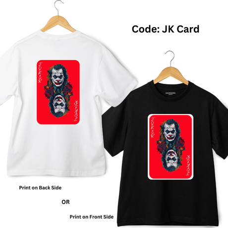 Joker Designed Oversized T-shirt