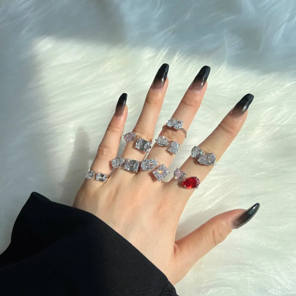 Heart Bridal Diamond Ring