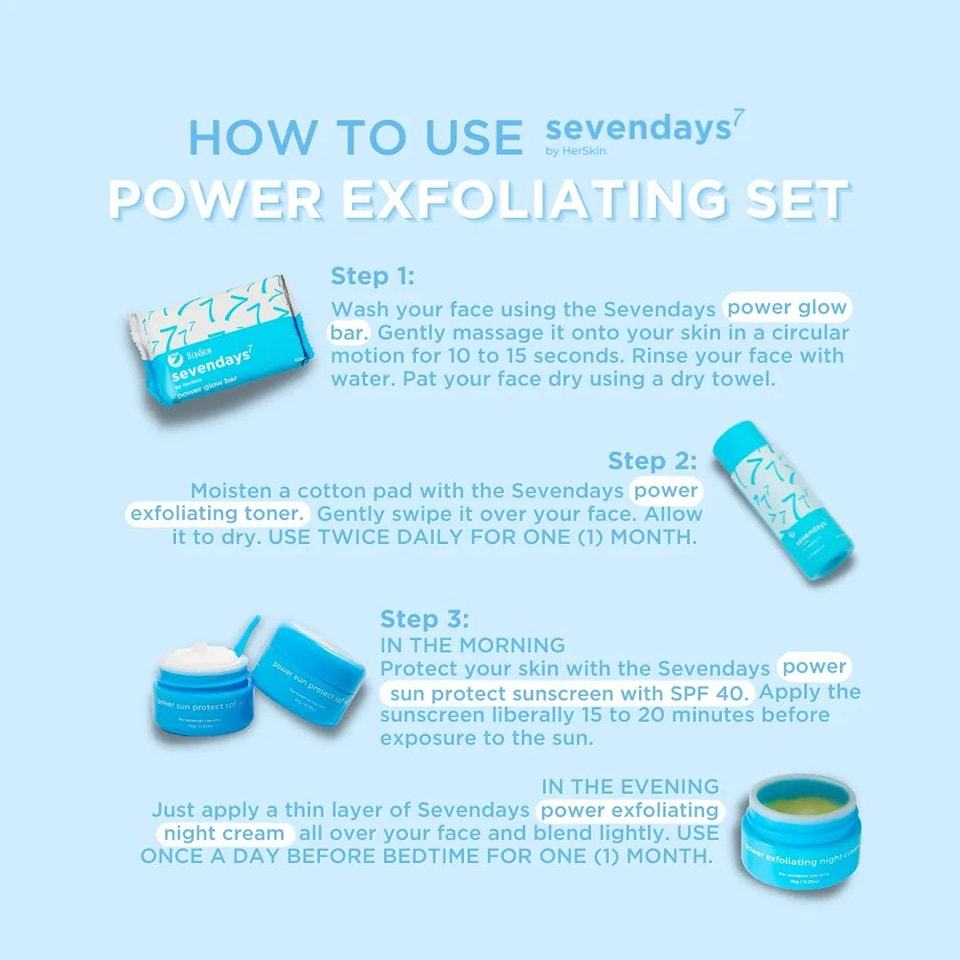 HerSkin 7Days Power Glow Set