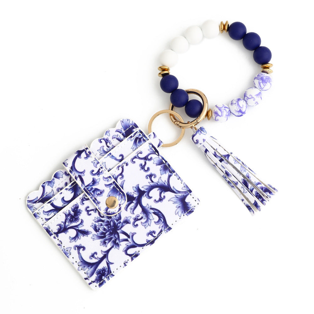 Love Print Card Holder & Bracelet Wallet