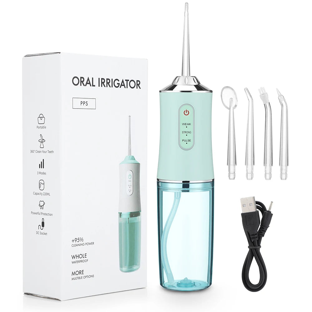 Portable Dental Water Floss Kit