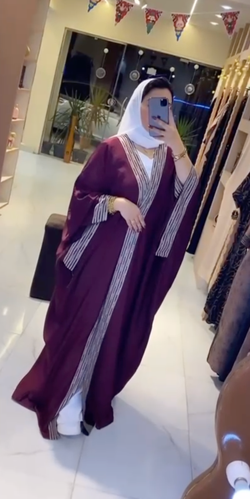 Sleek Modern Abaya