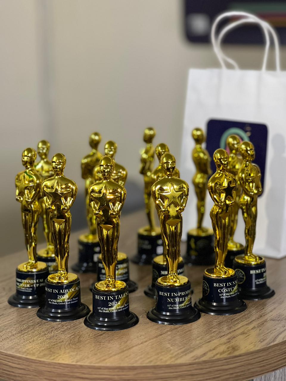 Mrs. Philippines UAE Award Sticker