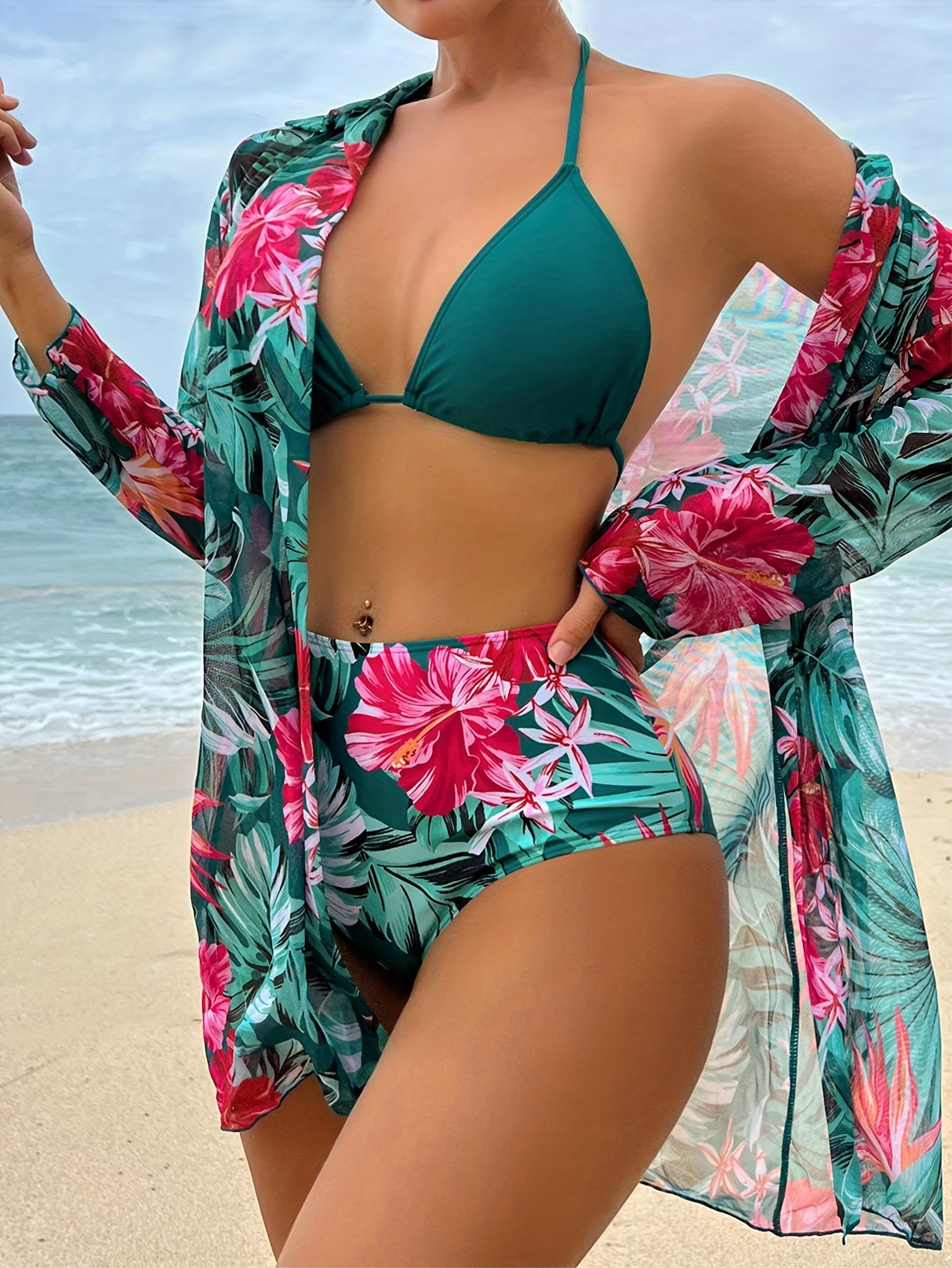 Tropical Green 3-Piece Set