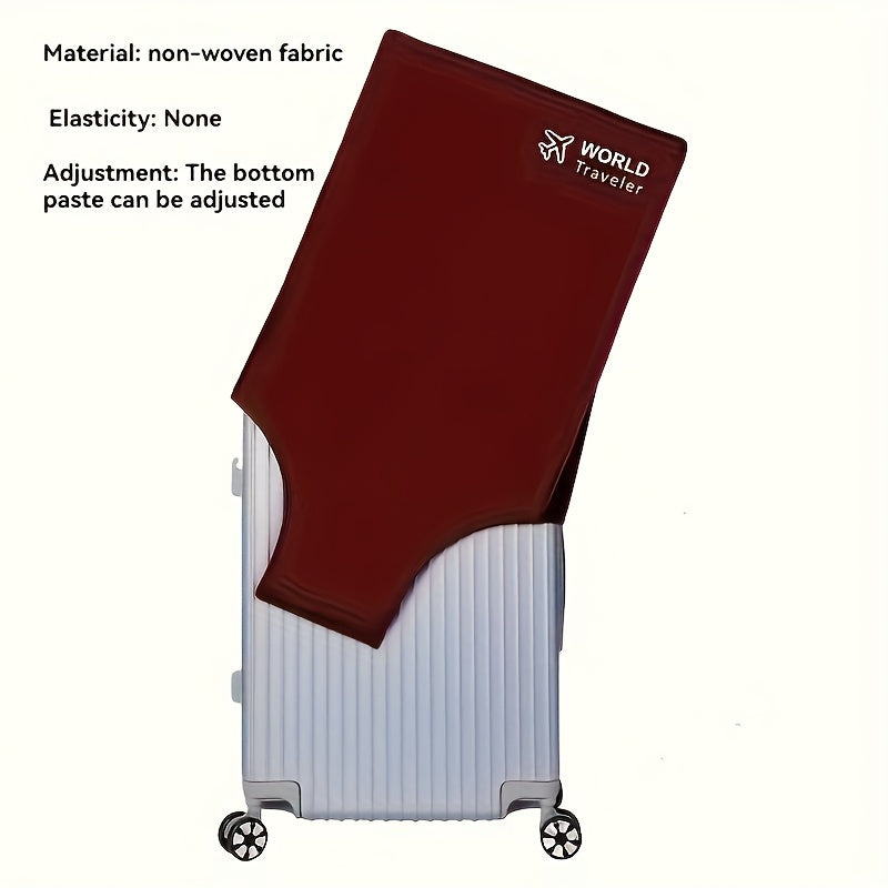 Solid Luggage Bag Cover