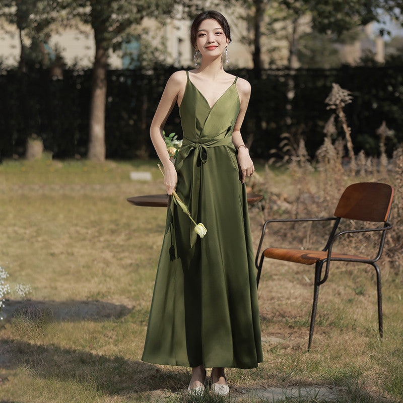 Green Long Dress