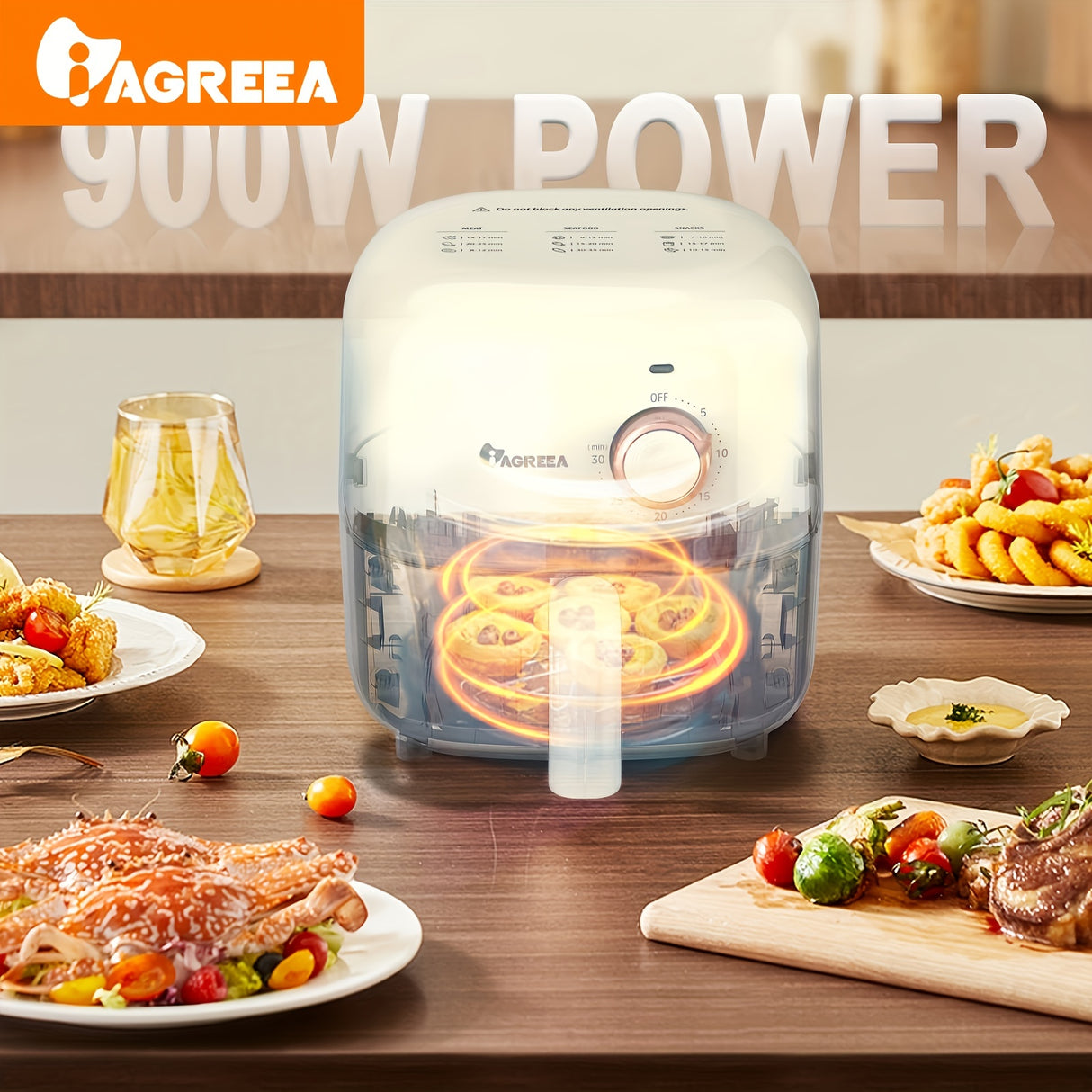 Mini Electric Air Fryer