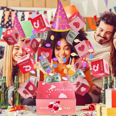 Interactive Christmas Surprise Box - DIY Gift Delight - Picksentials