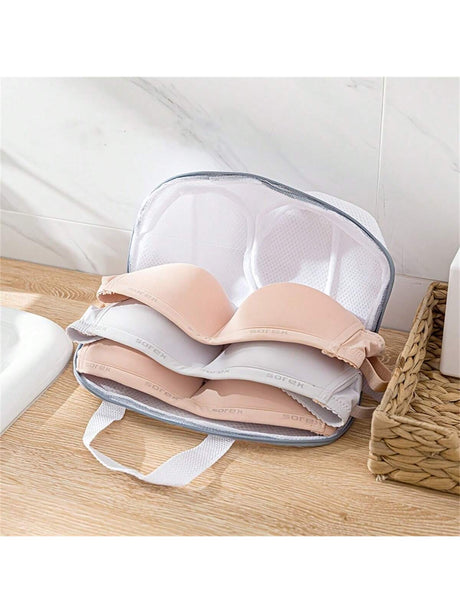 Grey Bra Wash Bag - Picksentials
