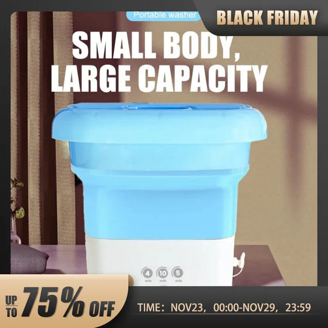 Mini Folding Washing Machine for Underwear - Picksentials