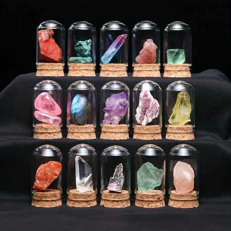 Natural Crystal, Raw Stone, Mineral Crystal, Popular Science Education Ore Specimen, Gift Decoration