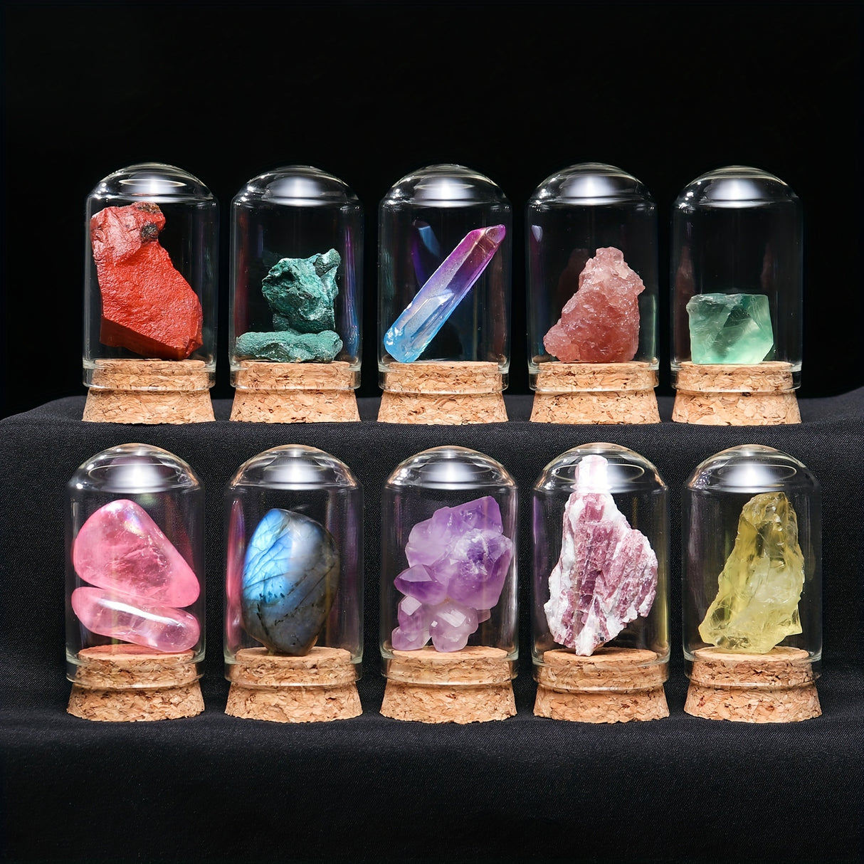 Natural Crystal, Raw Stone, Mineral Crystal, Popular Science Education Ore Specimen, Gift Decoration