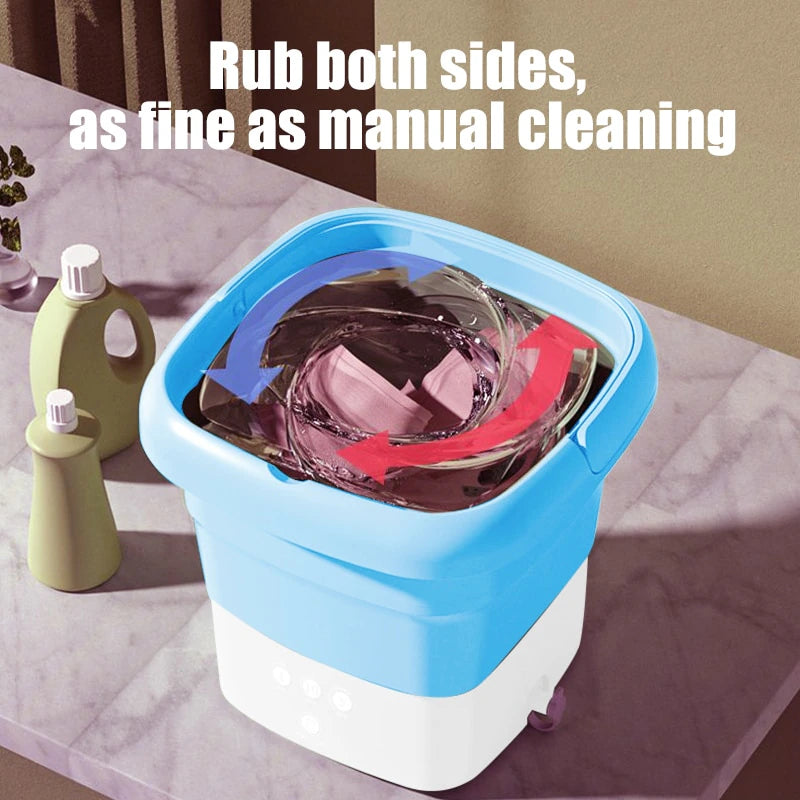 Mini Folding Washing Machine for Underwear - Picksentials
