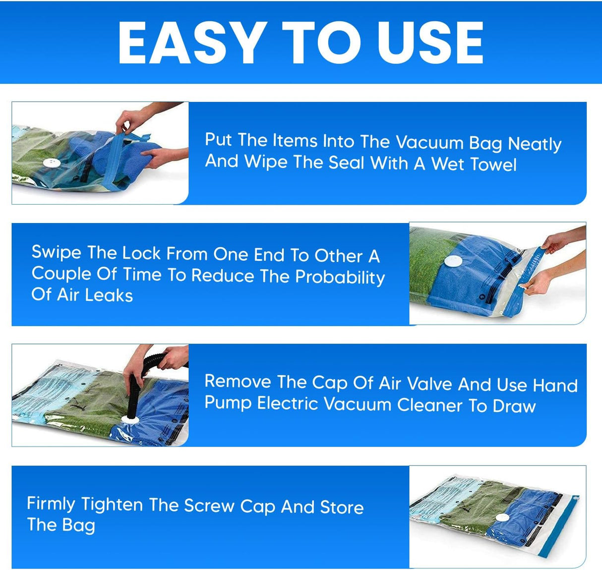 HomeSprout Vacuum Storage Bags