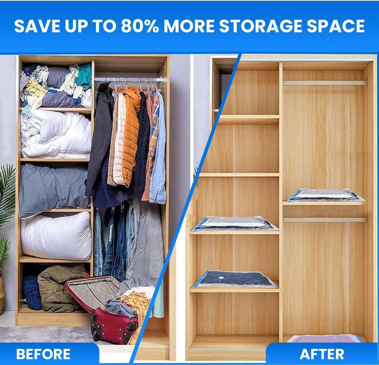 HomeSprout Vacuum Storage Bags