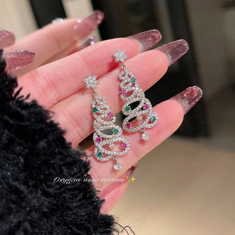 Season Essentials: Trendy Christmas Tree Earrings - Make a Statement - Picksentials