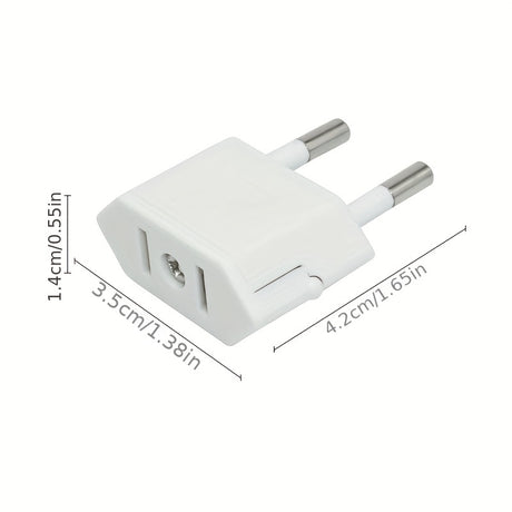 New CN US To EU Plug Adapter AC Converter American China To EU Euro Europe Travel Power Adapter Type C Plug Electrical Socket