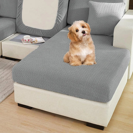 Jacquard Stretch Sofa Seat Covers - Picksentials