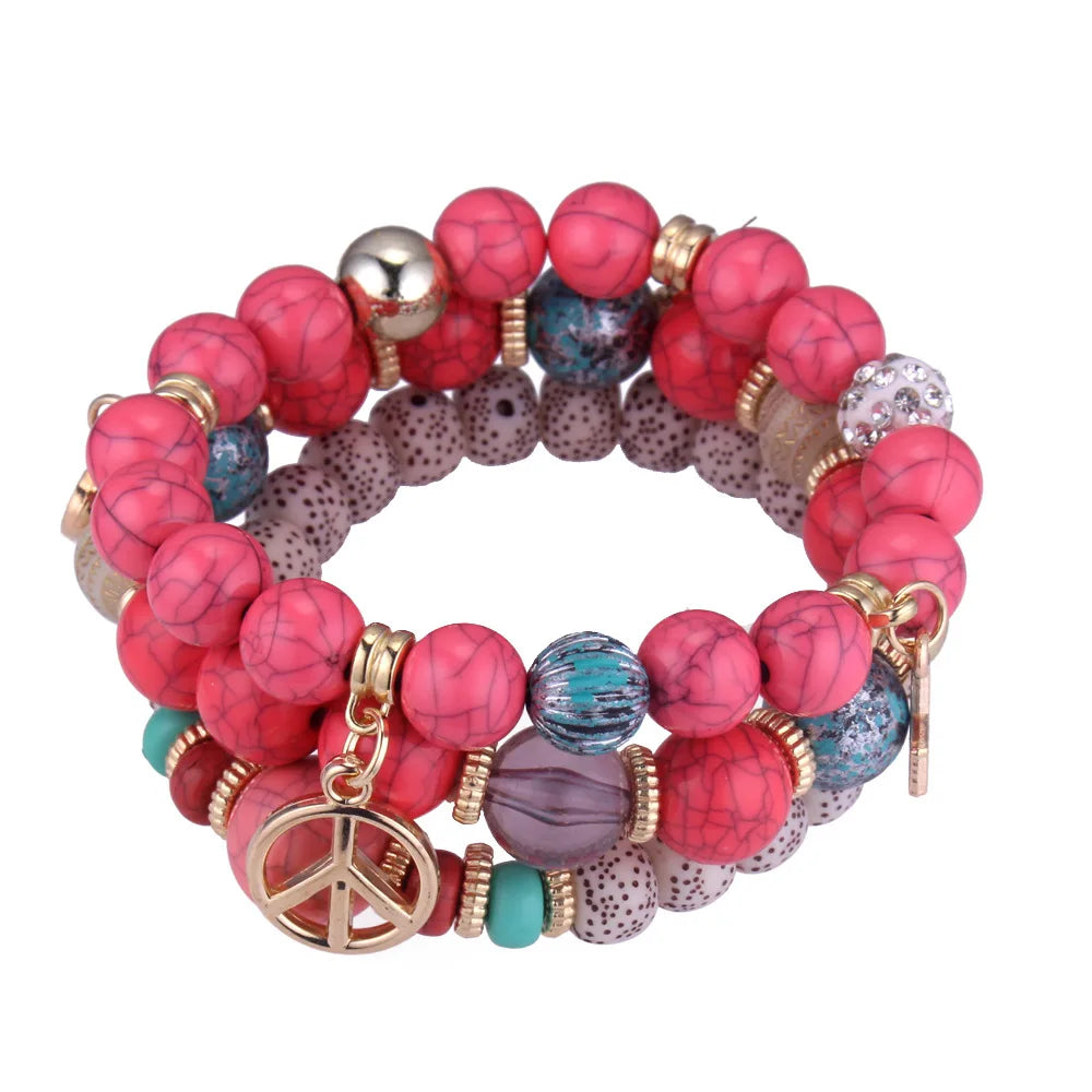 Peace Charm Bracelet - Picksentials
