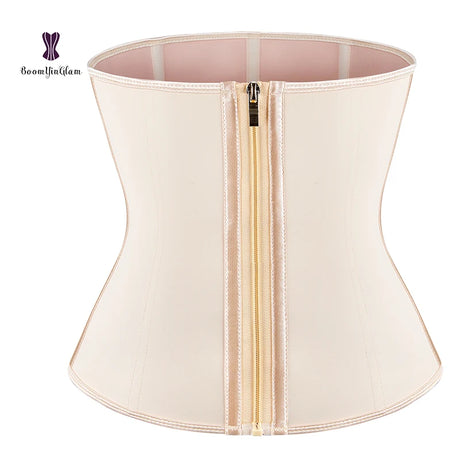Shapewear for women corset latex waist trainer 7 steel bones plus size - Picksentials