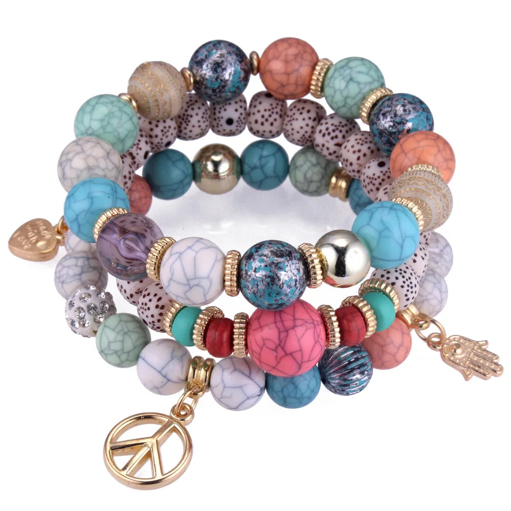 Peace Charm Bracelet - Picksentials
