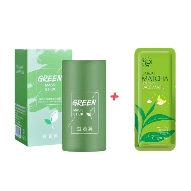 Green Tea Repair Acne Mud Mask - Picksentials