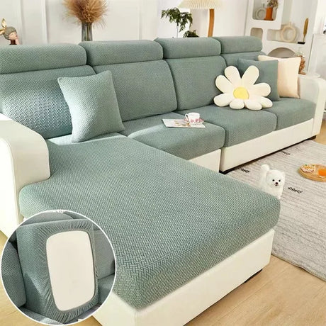 Jacquard Stretch Sofa Seat Covers - Picksentials