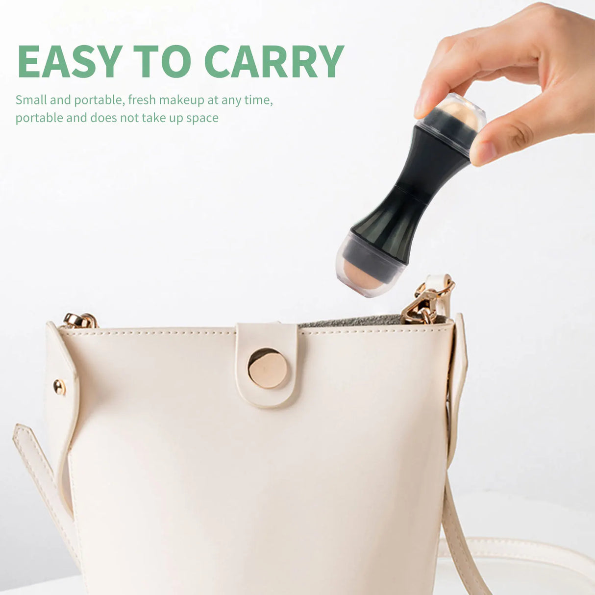 Oil-Absorbing Volcanic Stone Face Roller for Radiant Skin - Picksentials