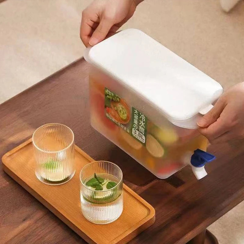 Cold Water Jug with Tap Beverage Dispenser - Picksentials