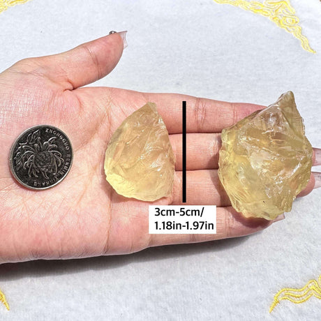 Nature Citrine Raw Stones