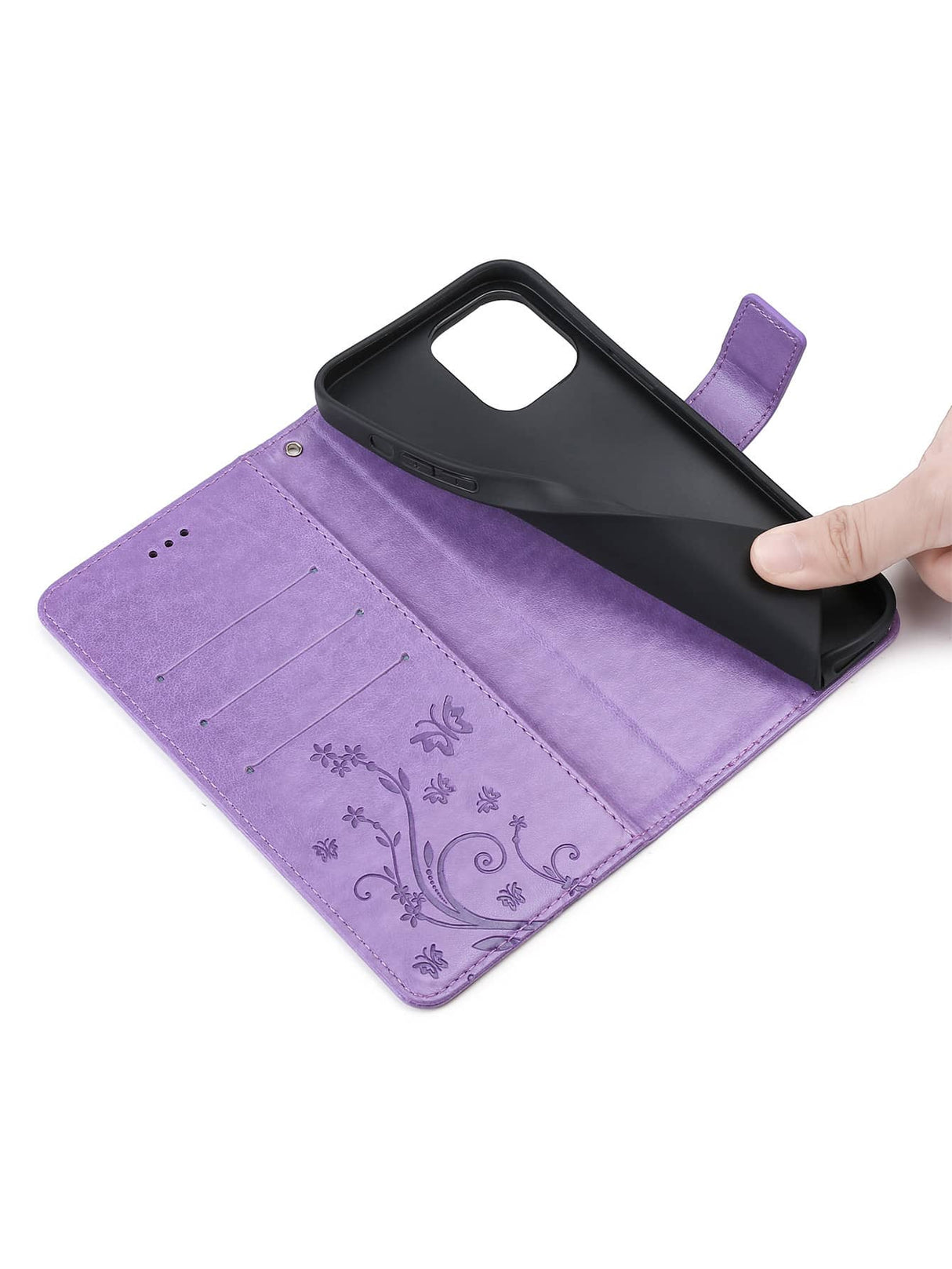 Embossed Butterfly Phone Case - Picksentials