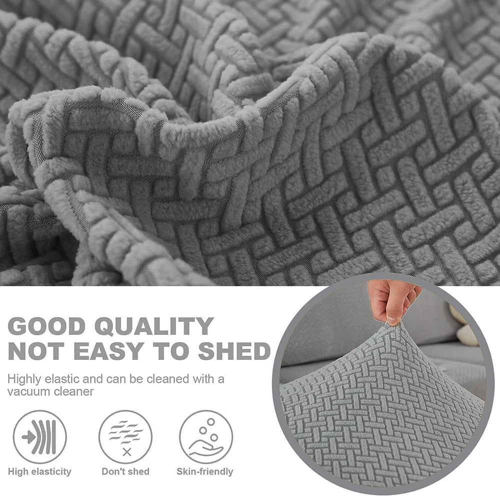 Jacquard Stretch Sofa Seat Covers - Picksentials